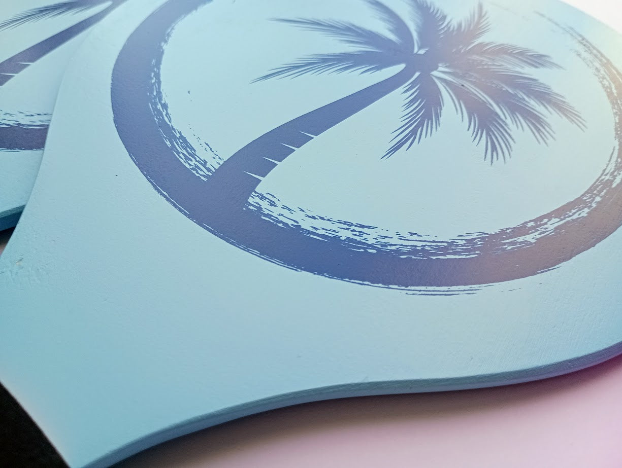 BATTET - PALM OCEAN BLUE (1 stk)