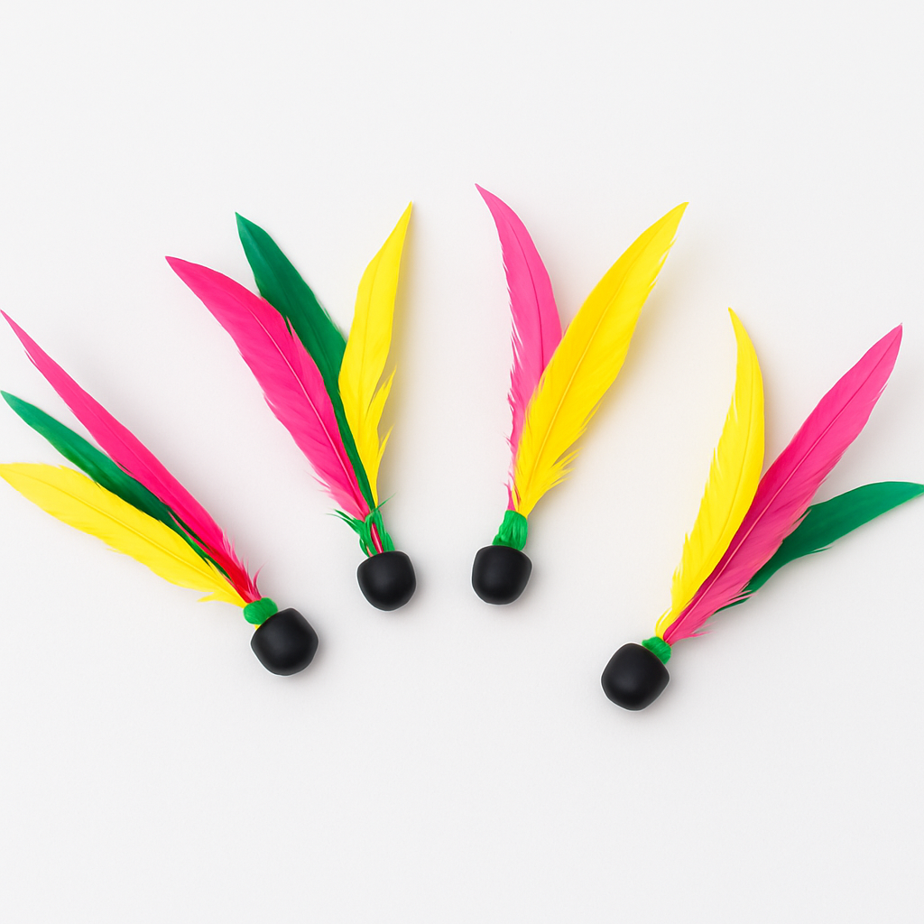 4 Standard-Netsy-Bälle Schwarz (STANDARD)