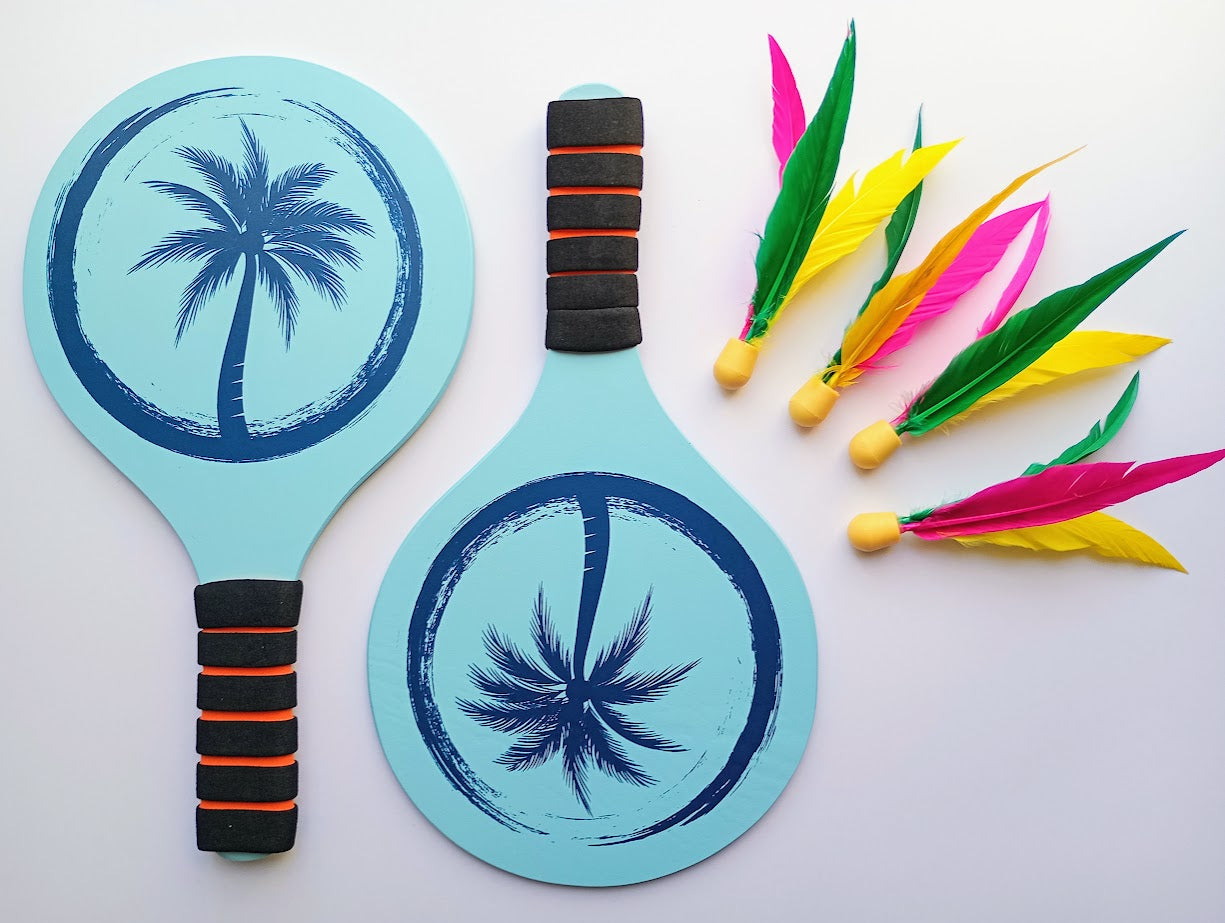 BATSÆT - PALM OCEAN BLUE