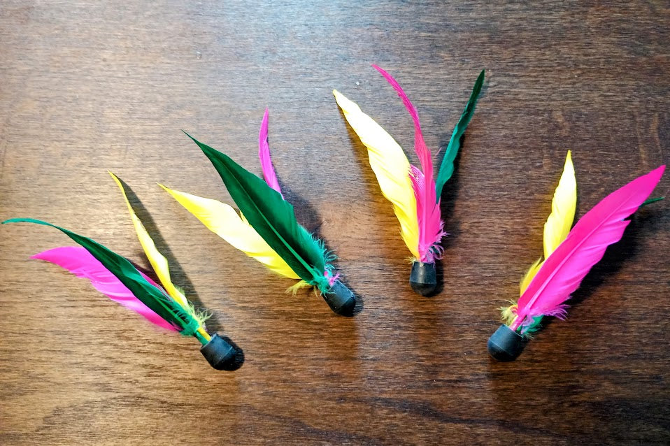 4 Standard-Netsy-Bälle Schwarz (STANDARD)